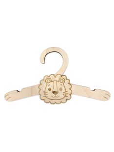 Wooden children's hangers - Lion
