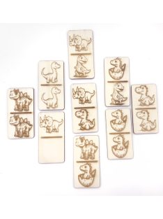 Wooden Dominoes – Dinosaurs