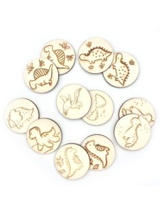 Wooden Memory Game - Dino