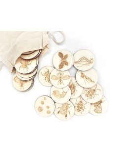 Wooden Memory Game - Insects