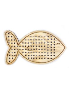 Wooden lacing shapes – MiniDots – Fish