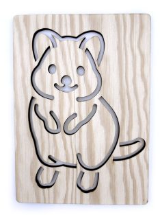 KresliSoMnou – Drawing Template – Australia – Quokka