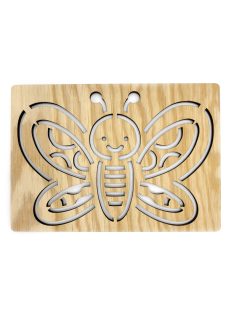   KresliSoMnou – Drawing Template – Bugs, Snails and Worms – Butterfly