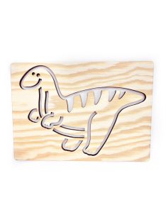 KresliSoMnou – Drawing Template – Dinosaurs – Eoraptor
