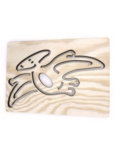   KresliSoMnou – Drawing Template – Dinosaurs – Pterodactyl Variant 2