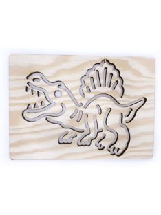   KresliSoMnou – Drawing Template – Dinosaurs – Spinosaurus