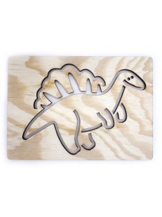   KresliSoMnou – Drawing Template – Dinosaurs – Spinosaurus Variant 2