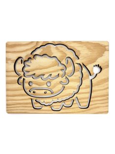 DrawWithMe – Drawing Stencil – Forest Animals – Bison