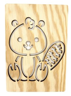 DrawWithMe – Drawing Stencil – Forest Animals – Beaver