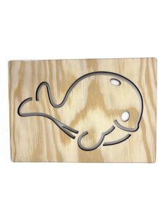 Ocean drawing template - Whale