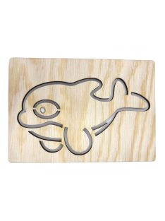 Ocean drawing template - Orca