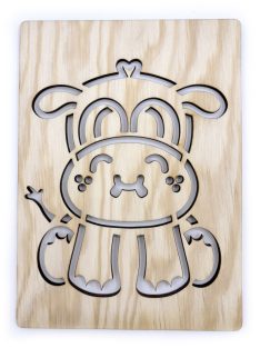 Safari drawing template - Hippo