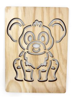 Safari drawing template - Hyena