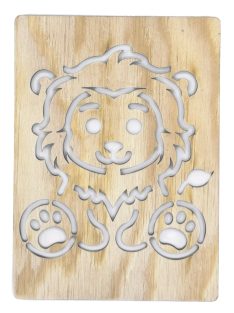 Safari drawing template - Lion