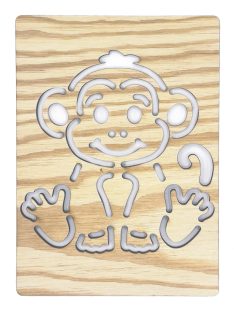 Safari drawing template - Monkey
