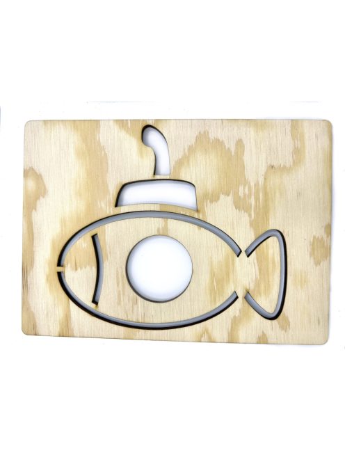 DrawWithMe – Drawing Stencil – Vehicles – Submarine