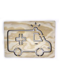 DrawWithMe – Drawing Stencil – Vehicles – Ambulance