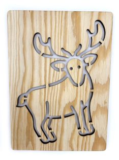   DrawWithMe – Drawing Stencil – Forest Animals – Deer variant 2