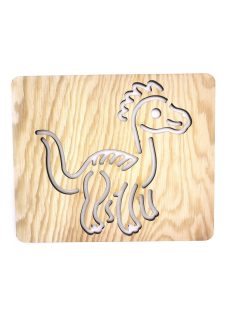   KresliSoMnou – Drawing Template – Dinosaurs – Amargasaurus