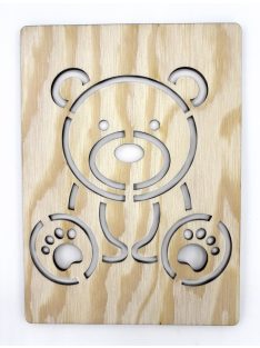   DrawWithMe – Drawing Stencil – Forest Animals – Brown bear