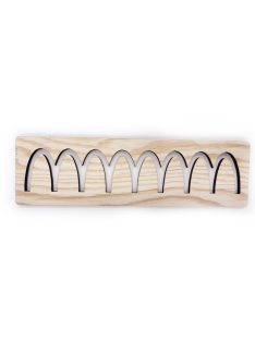 MIDI graphomotor templates (approx. 20 cm) - Narrow arches