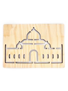 KresliSoMnou - Drawing template - Objects - Mosque