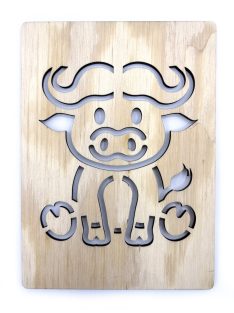 Safari drawing template - Buffalo