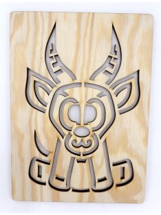 Safari drawing template - Gazelle