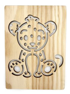 Safari drawing template - Cheetah